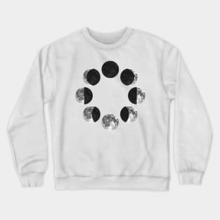 Moon Phases Crewneck Sweatshirt